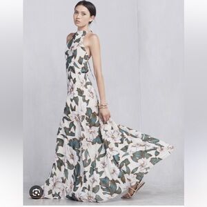Reformation maxi dress floral SZ XS